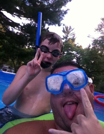 Me n Nephew Swim 1